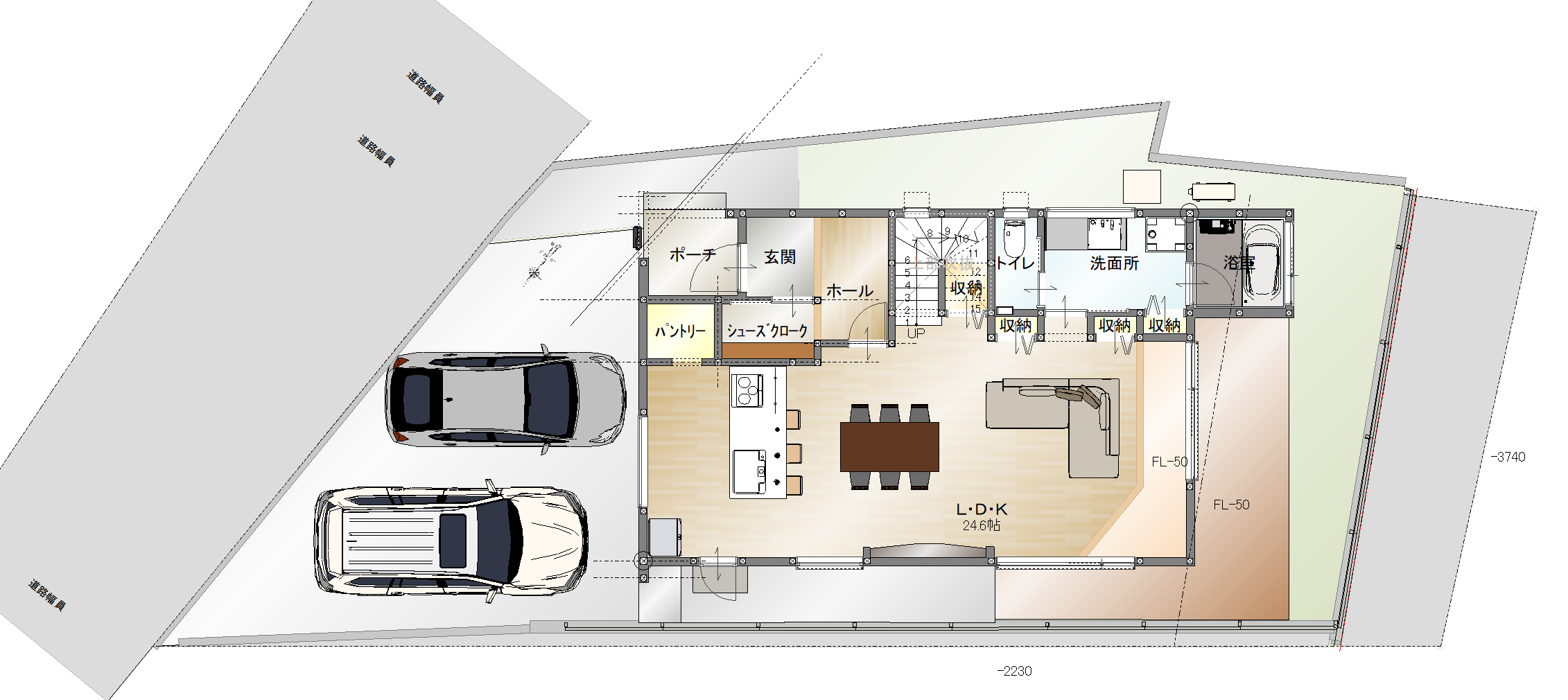 愛宕2丁目イメージ写真
